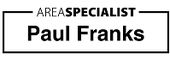 Area Specialist Paul Franks